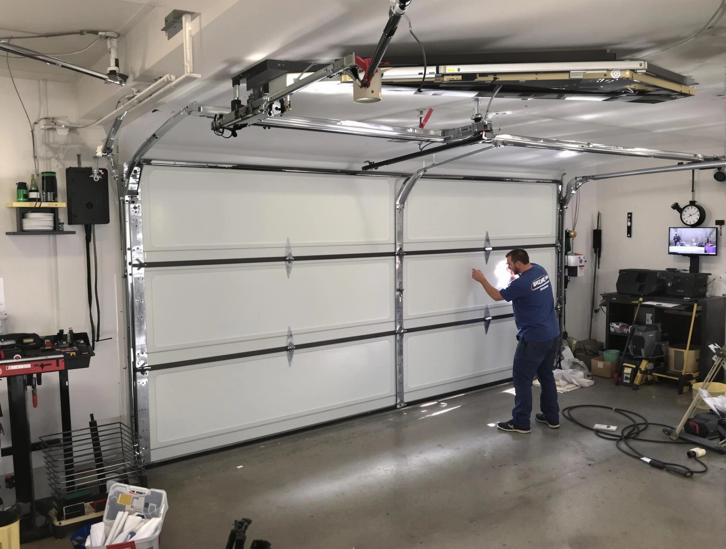 Professional garage door repair service by Lexington Garage Door Repair in Lexington