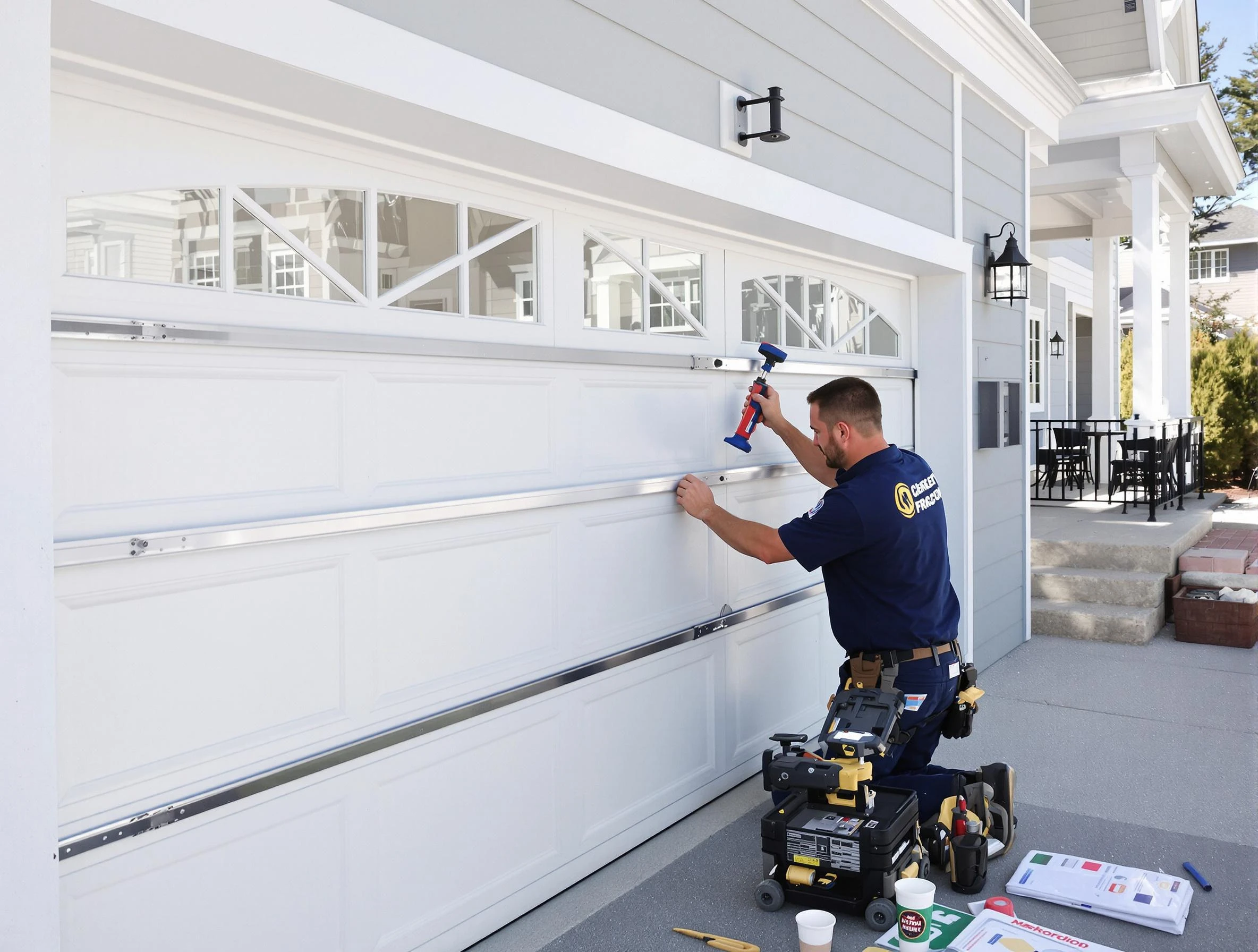 Professional garage door installation by Lexington Garage Door Repair in Lexington