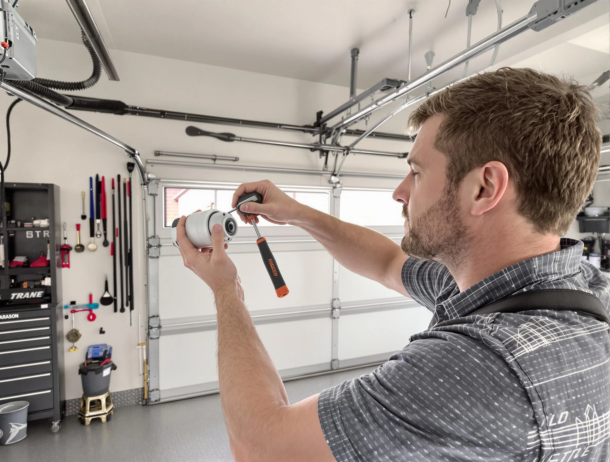 Garage door opener repair service by Lexington Garage Door Repair in Lexington